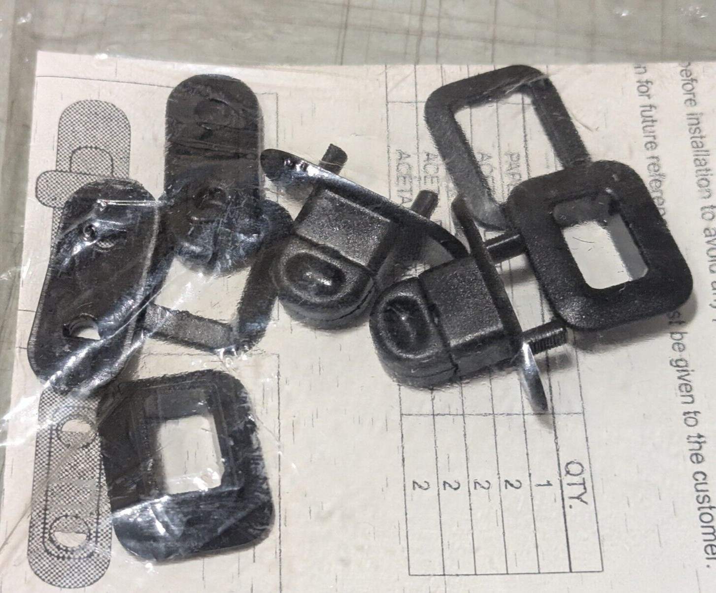 Genuine Yamaha Snowmobile Trunk Clasp Kit SMA-TRUNK-CL-SP NEW OEM