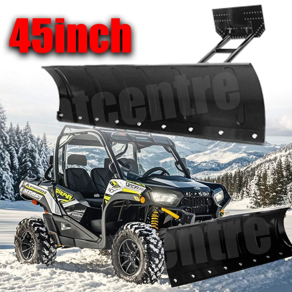 45″ Snow Plow Blade Universal UTV ATV Kit Angle Ajustable Snow Removal