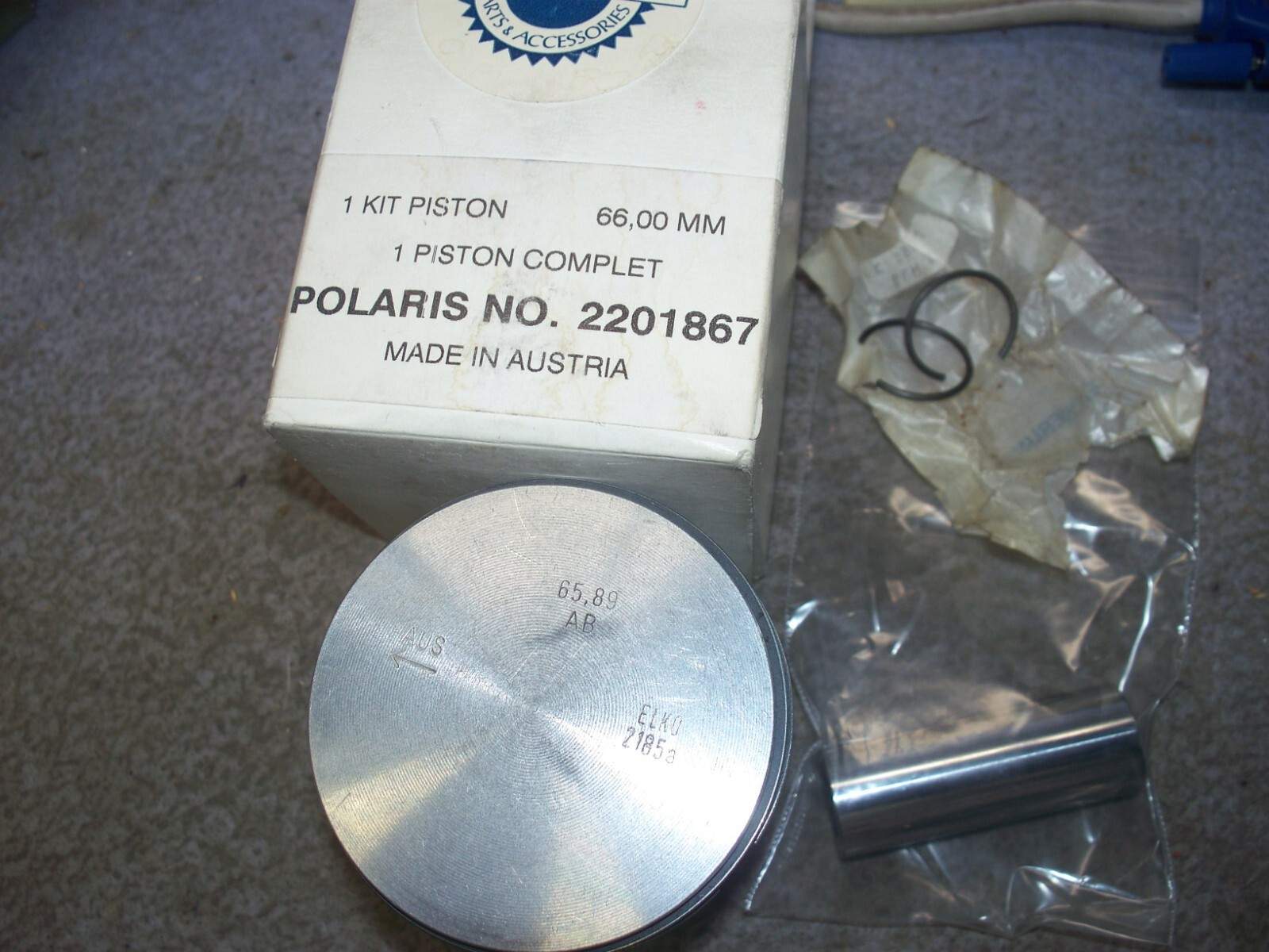 Polaris Snowmobile 2001 Pro X 440 Standard Bore Piston Kit NEW OEM 2201867
