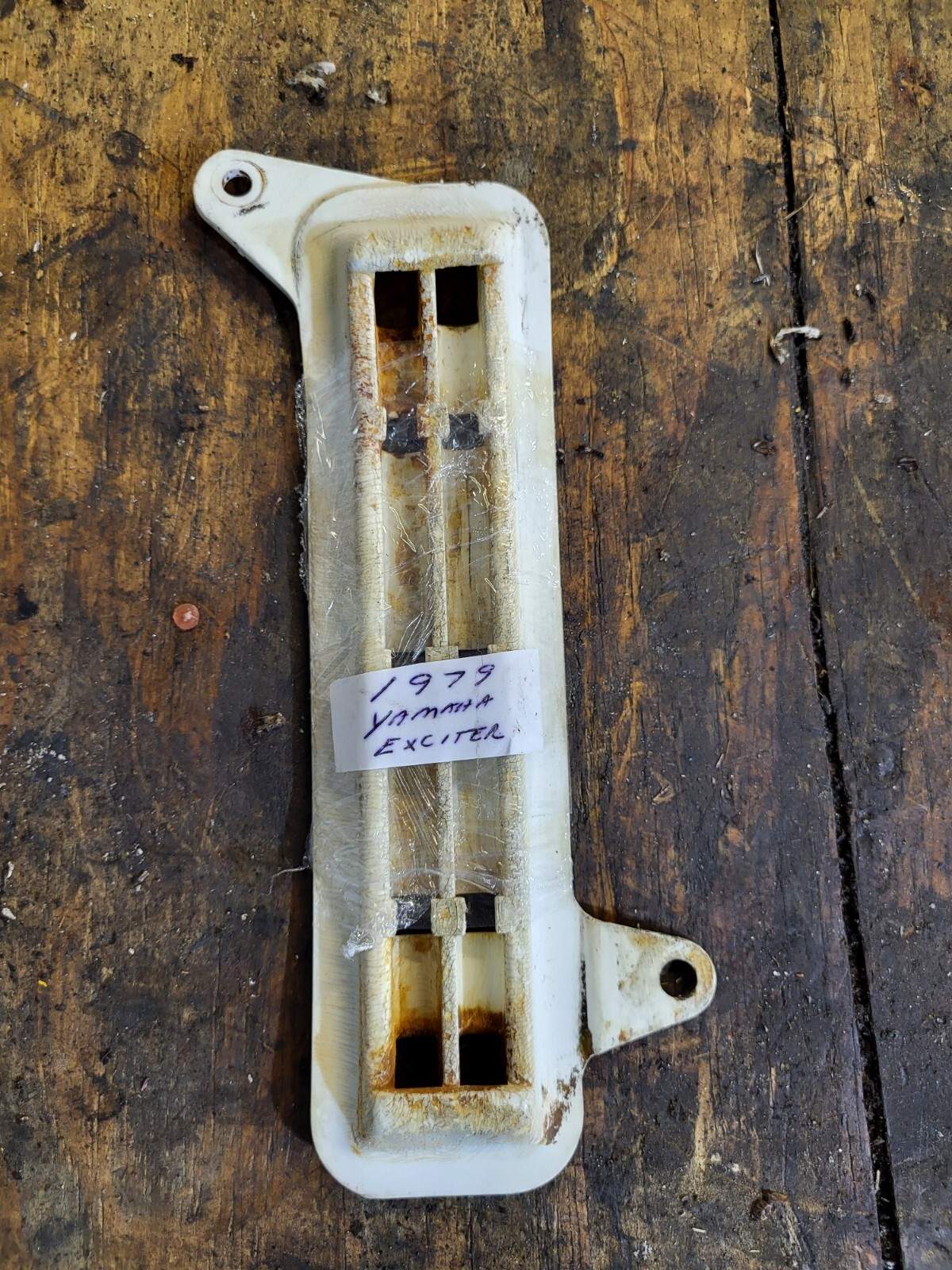 Vintage Yamaha Snowmobile Exciter Fuel Oil Level Hose Holder