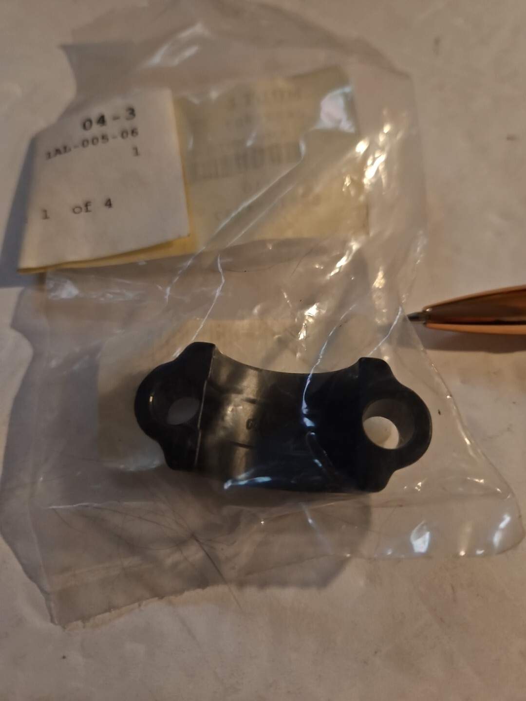 Artic Cat Master Cylinder Mounting Clamp 0602-907 NOS OEM AC62