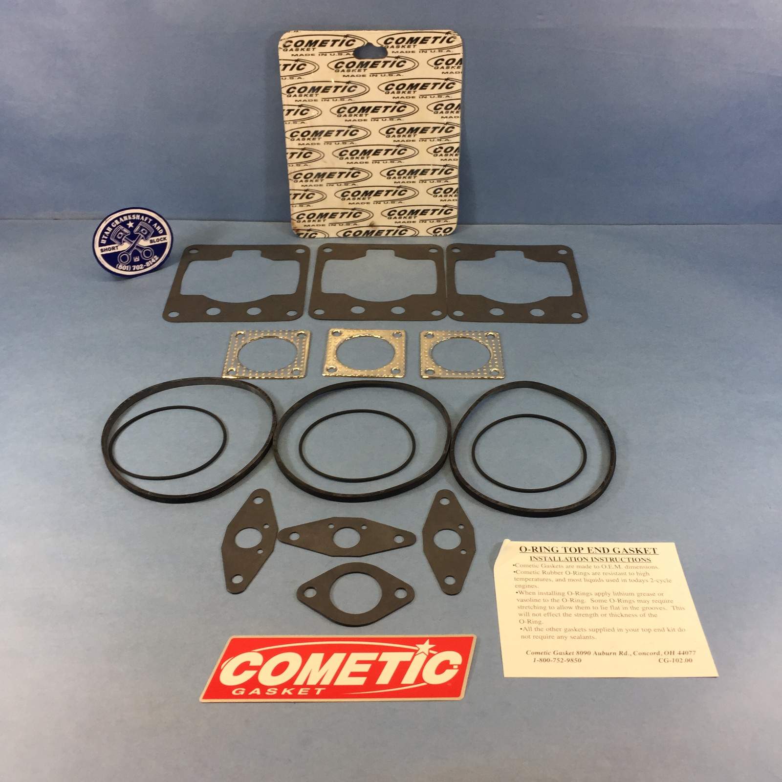 NEW COMETIC TOP END GASKET SET 1995-1999 SKI-DOO FORMULA III 600 LT 1996 1997