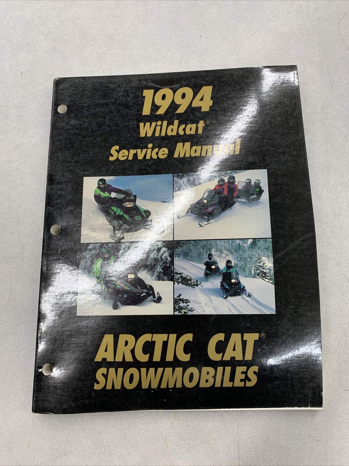 1994 ARTIC CAT WILDCAT SNOWMOBILE SERVICE MANUAL OEM #2255-009