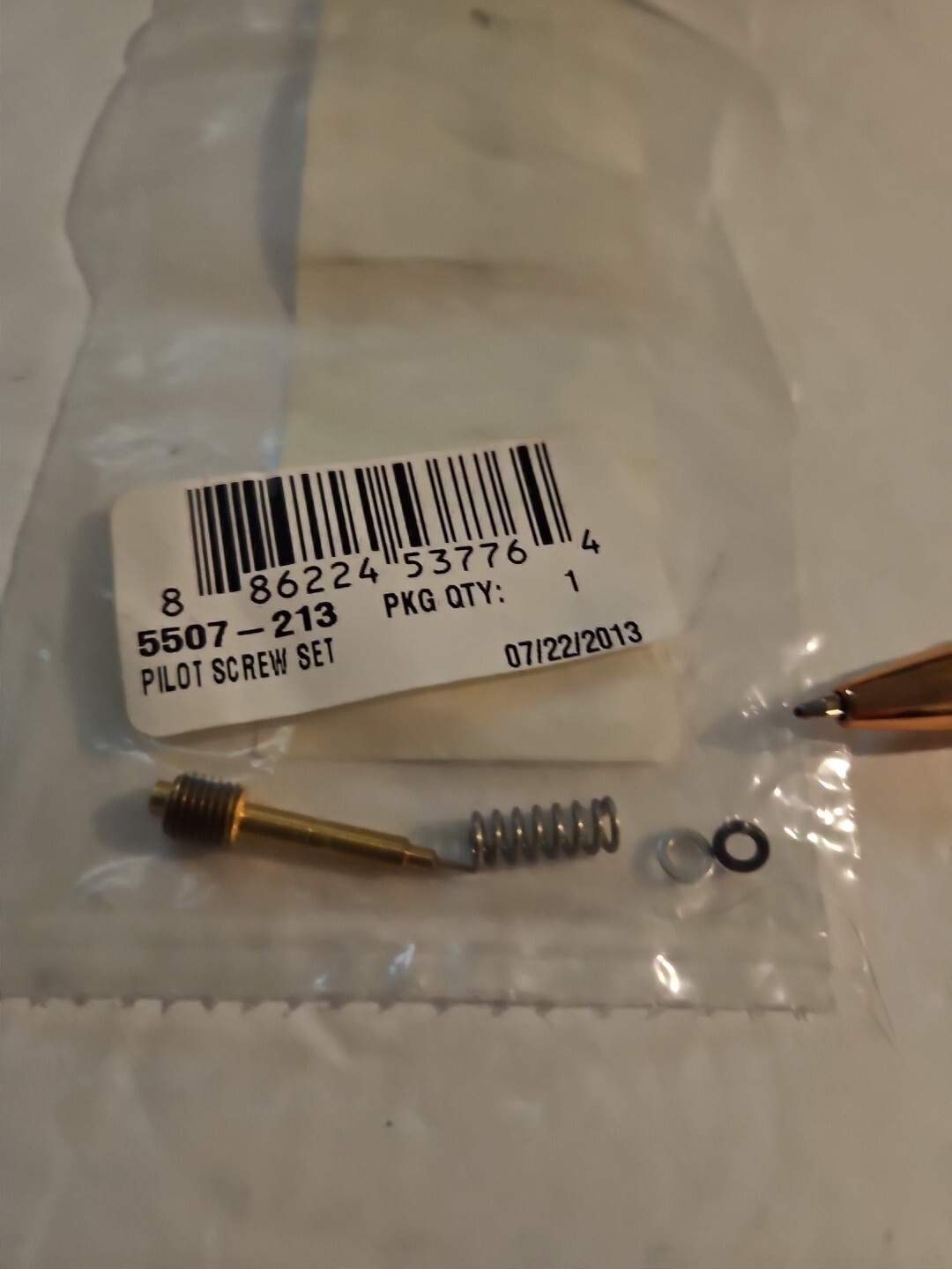 Artic Cat Pilot Screw Set 5507-213 NOS OEM AC62