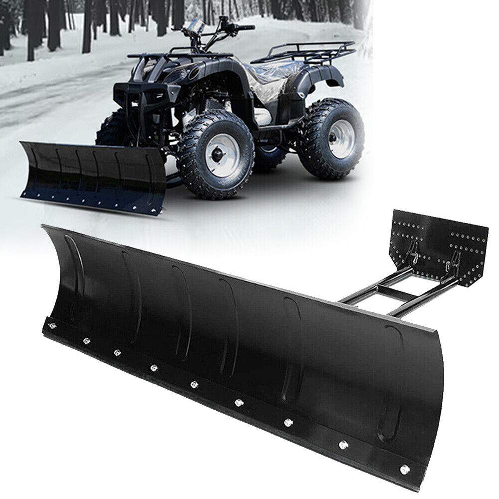 Kit for ATV UTV Snow Plow Kit 45” Steel Blade Complete Universal Mount Package
