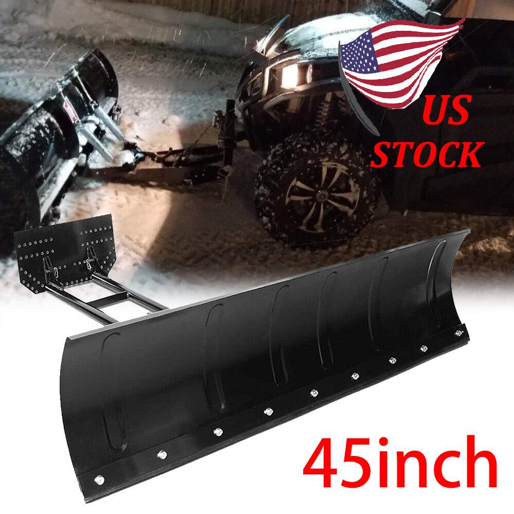 For King Quad 400/450/500/750 Steel Blade ATV UTV 45 inch Snow Plow Kit