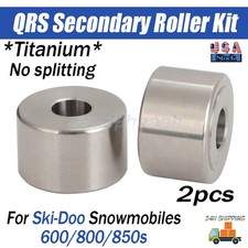 For Ski-Doo Snowmobiles QRS Clutch Secondary Roller Kit Titanium REV-XP,XS,XR,XM