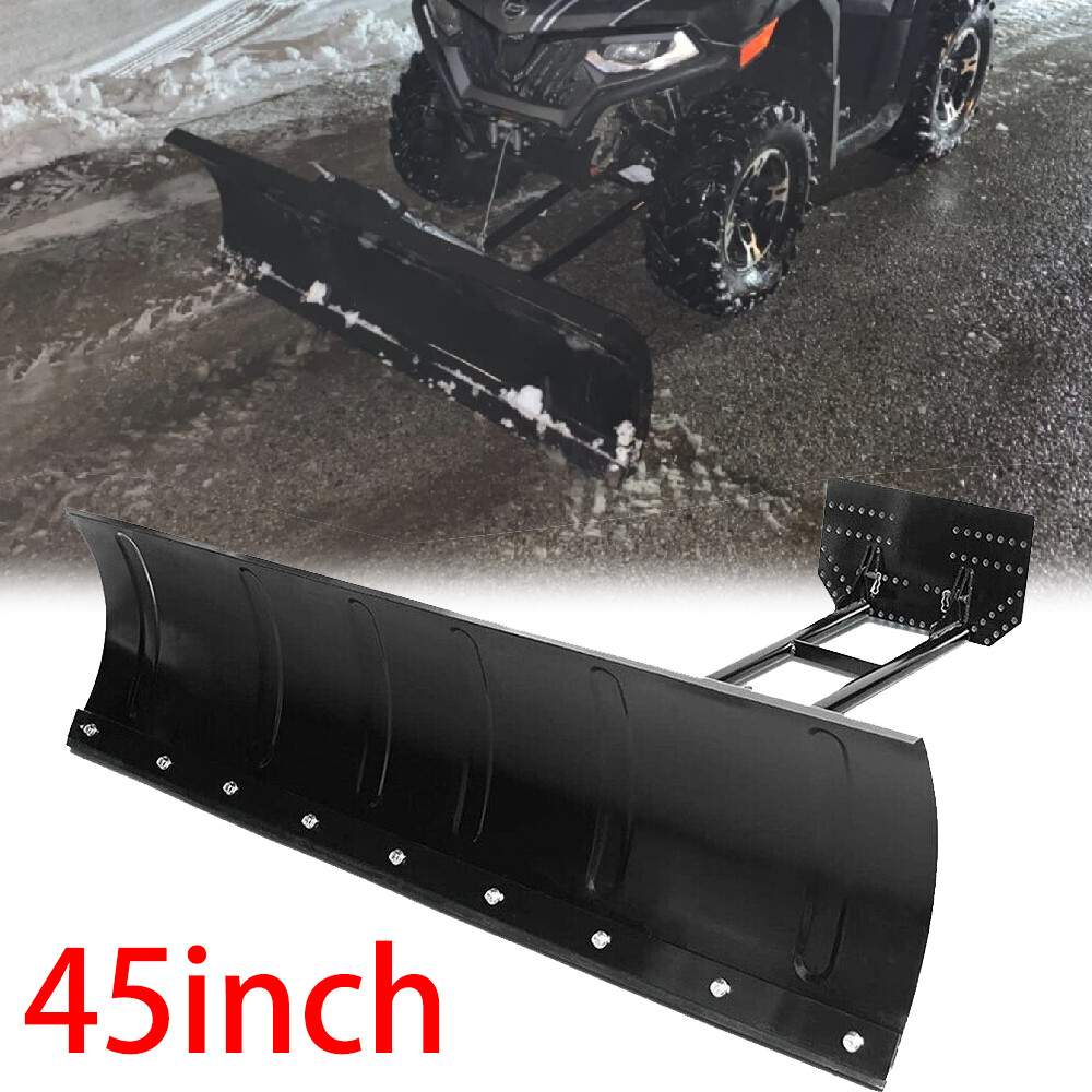 Snow Plow Adjustable 45″ Steel Push Blade Universal Kit For Bobcat Toolcat 5600