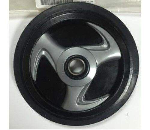 YAMAHA SNOWMOBILE BOGEY WHEEL + BEARING REAR APEX VECTOR NYTRO SILVER 178MM