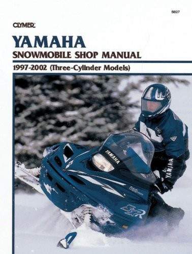 YAMAHA SNOWMOBILE SHOP MANUAL 1997-2002 (THREE-CYLINDER By Penton Staff **NEW**