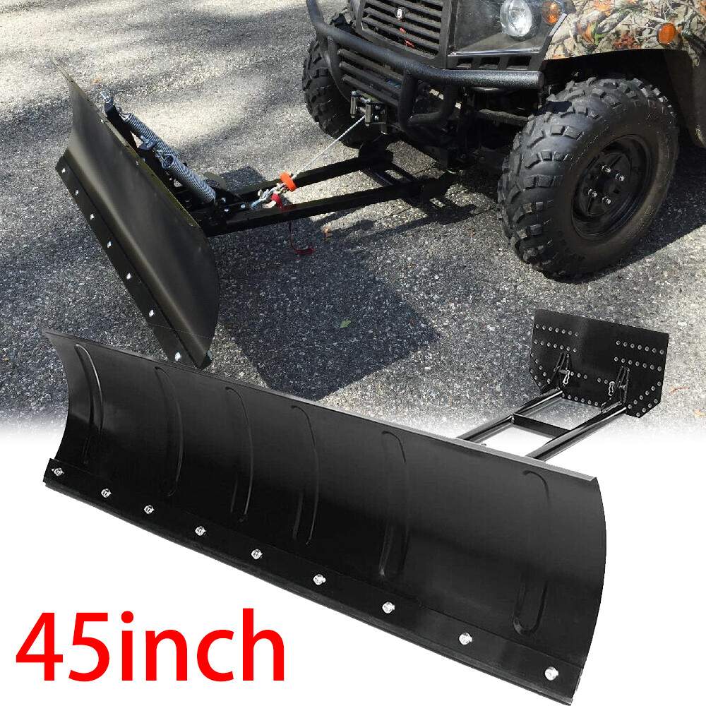 45″ inch Snow Plow Kit For Polaris Sportsman 335/400/450/500 Steel Blade UTV US