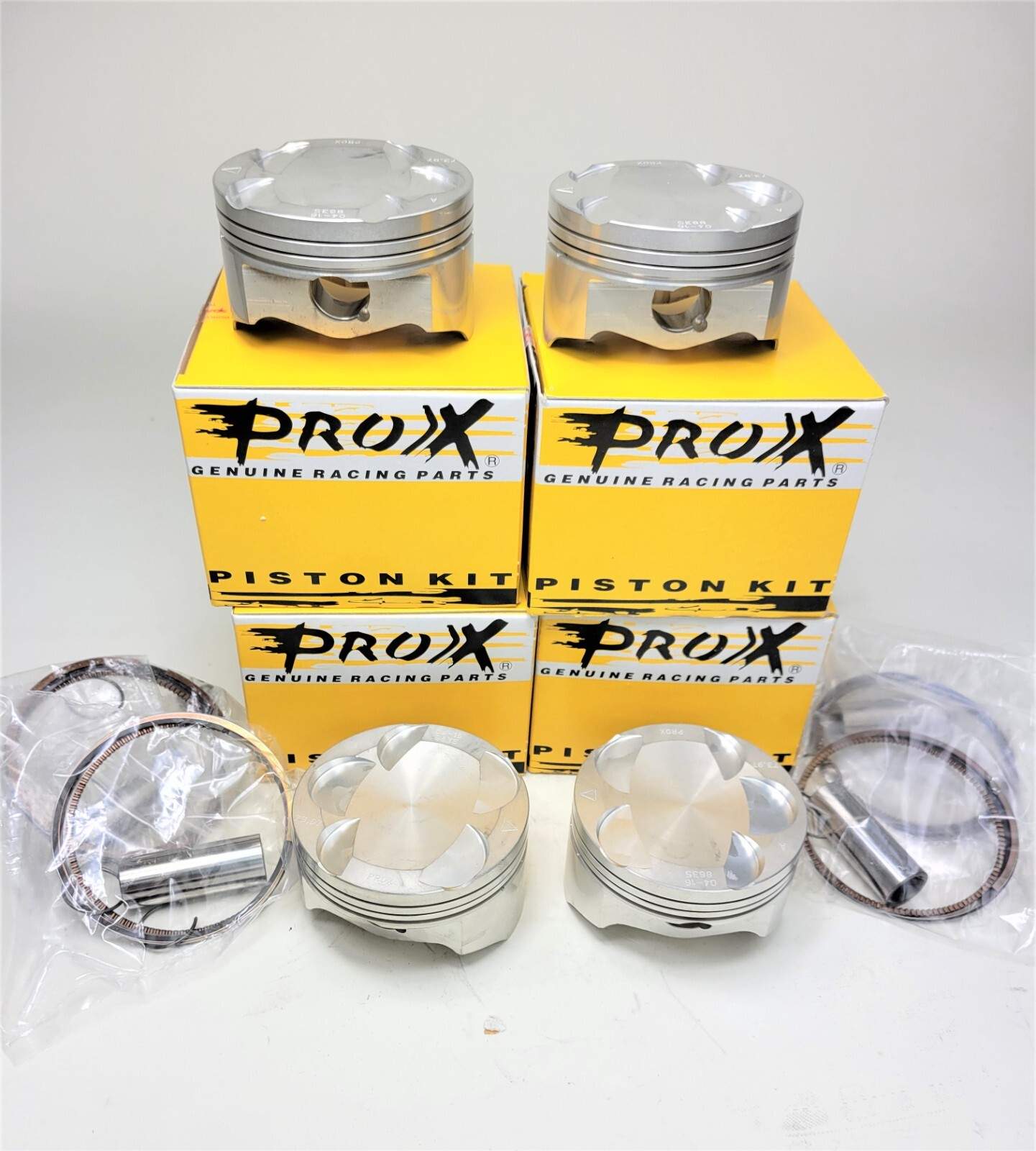 ProX SET OF 4 STD “A” Piston Kits Yamaha FX140 FX 140 Cruiser ’03-06 74mm NEW