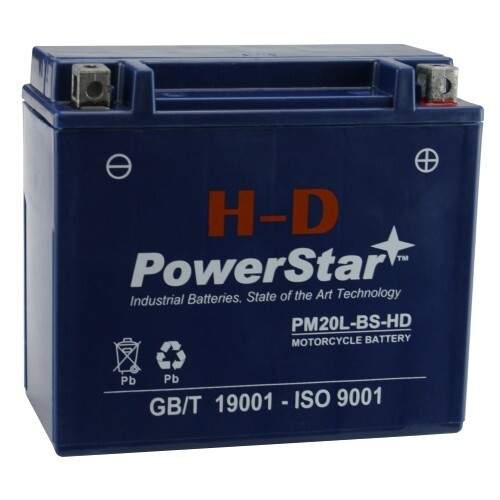 Replacement PowerStarHD Battery For BIG DOG-Mutt 08′ Motorcycle. 3 Year Warranty