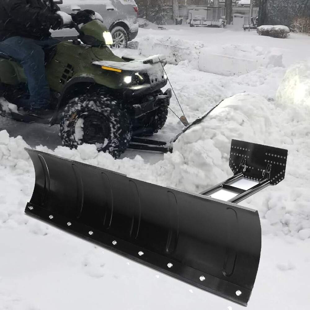 For  King Quad 400/450/500/750 Steel Blade ATV UTV 45″ inch Snow Plow Kit