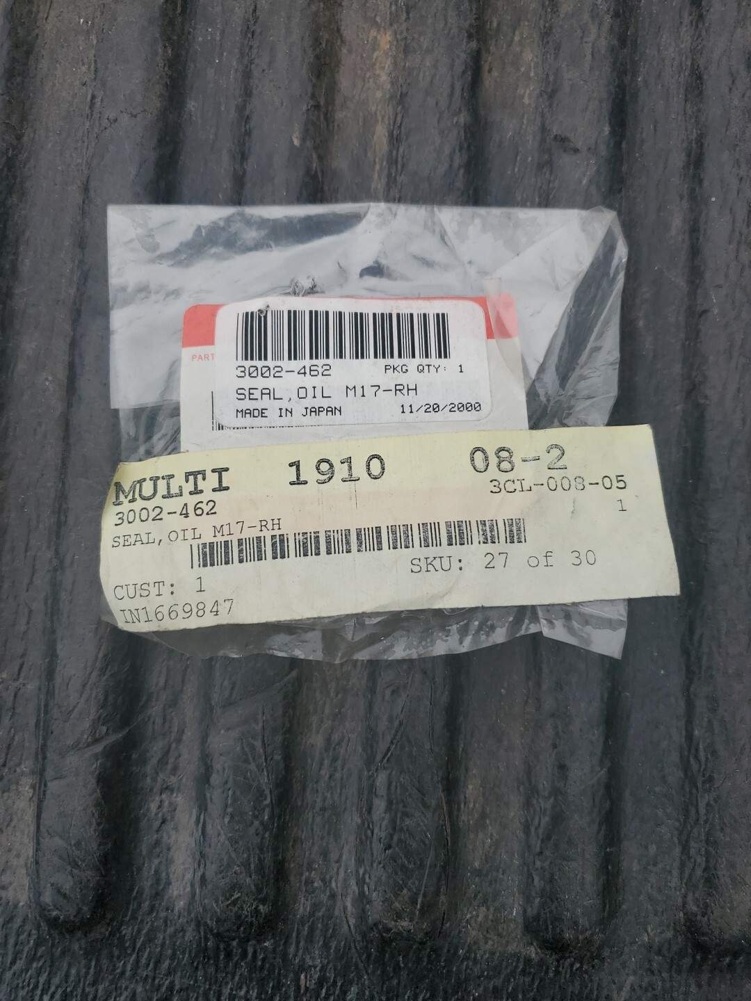 Artic Cat Snowmobile Crank Seal RH Engine 77-99 Arctic Cat 3002-462 ATV Offroad