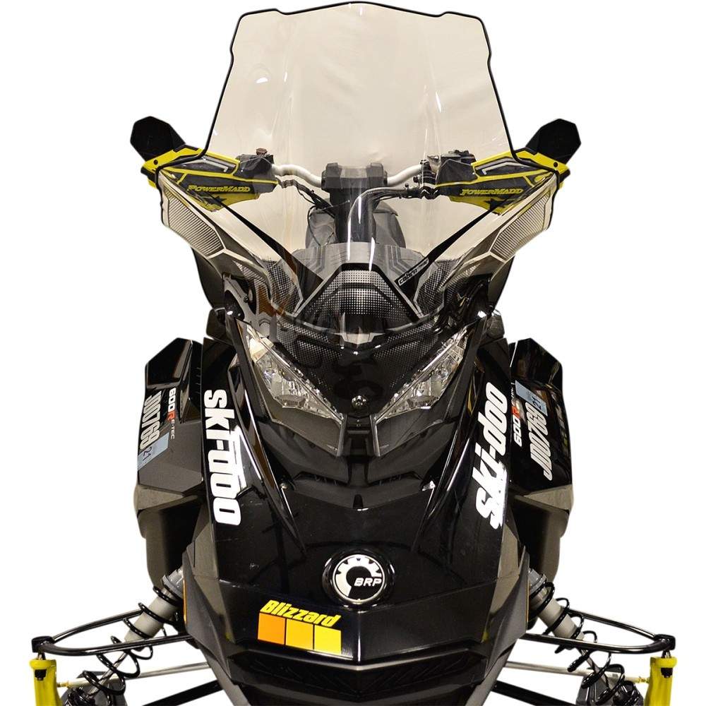 Powermadd Cobra Windshield-Tall-22in.-Black for 2019 Ski-Doo Renegade X-RS