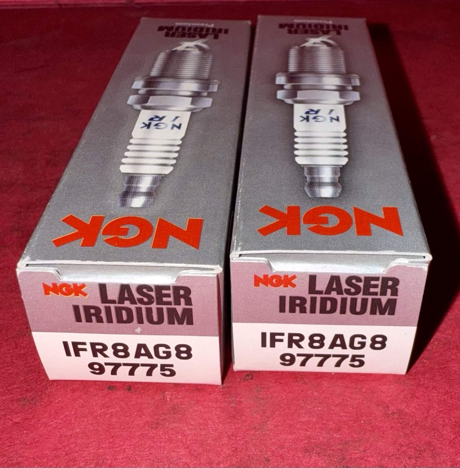 NGK IFR8AG8 spark plug (pack of 2) Replaced by PFR7AB SkiDoo new