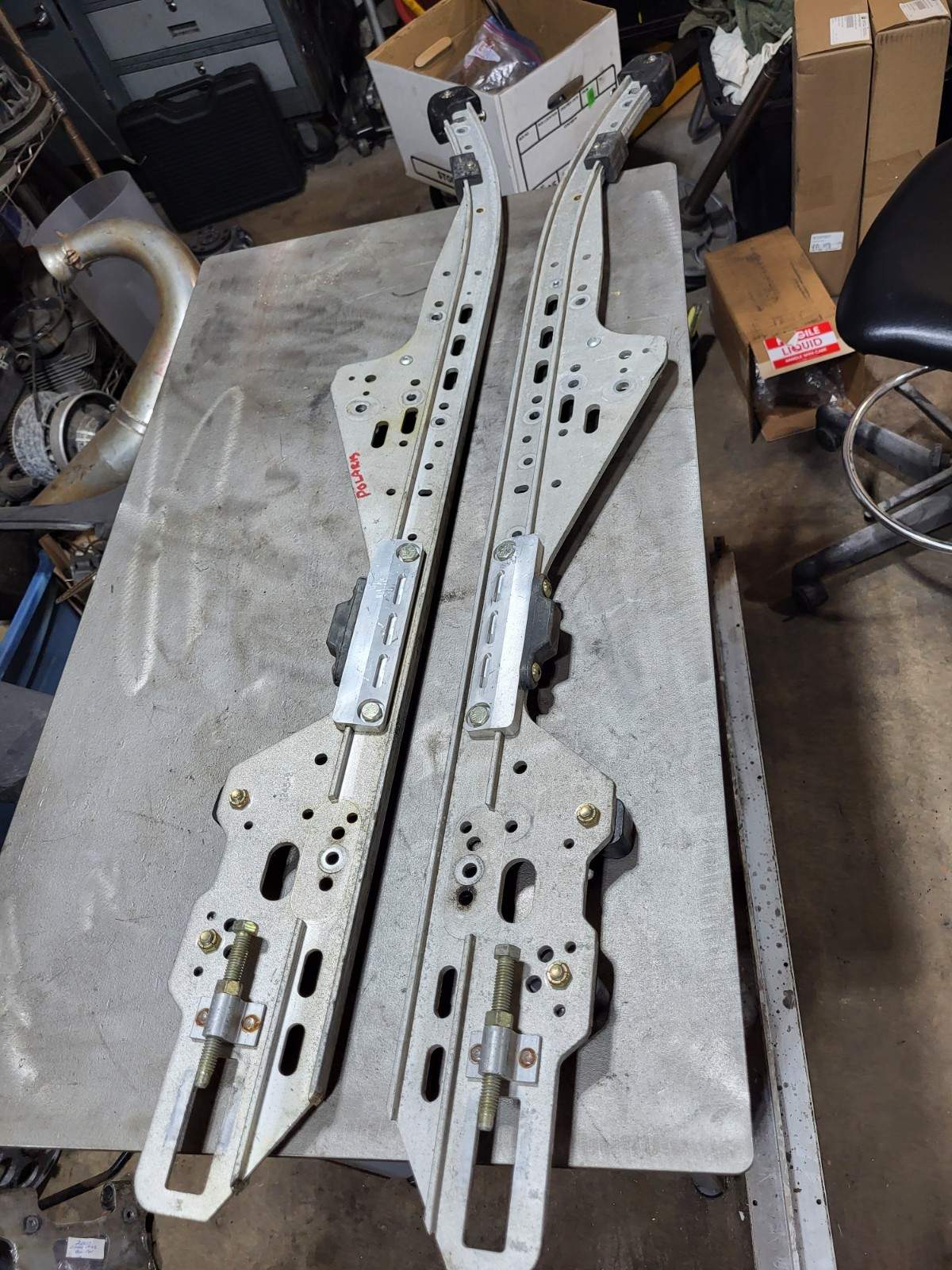Polaris Snowmobile Race Sled Pro X IQR Rear Suspension Rails ??