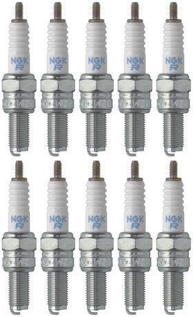 Set 10 NGK Standard Spark Plugs Artic Cat 400, FIS, MAN 2003-1999 Engine 400cc