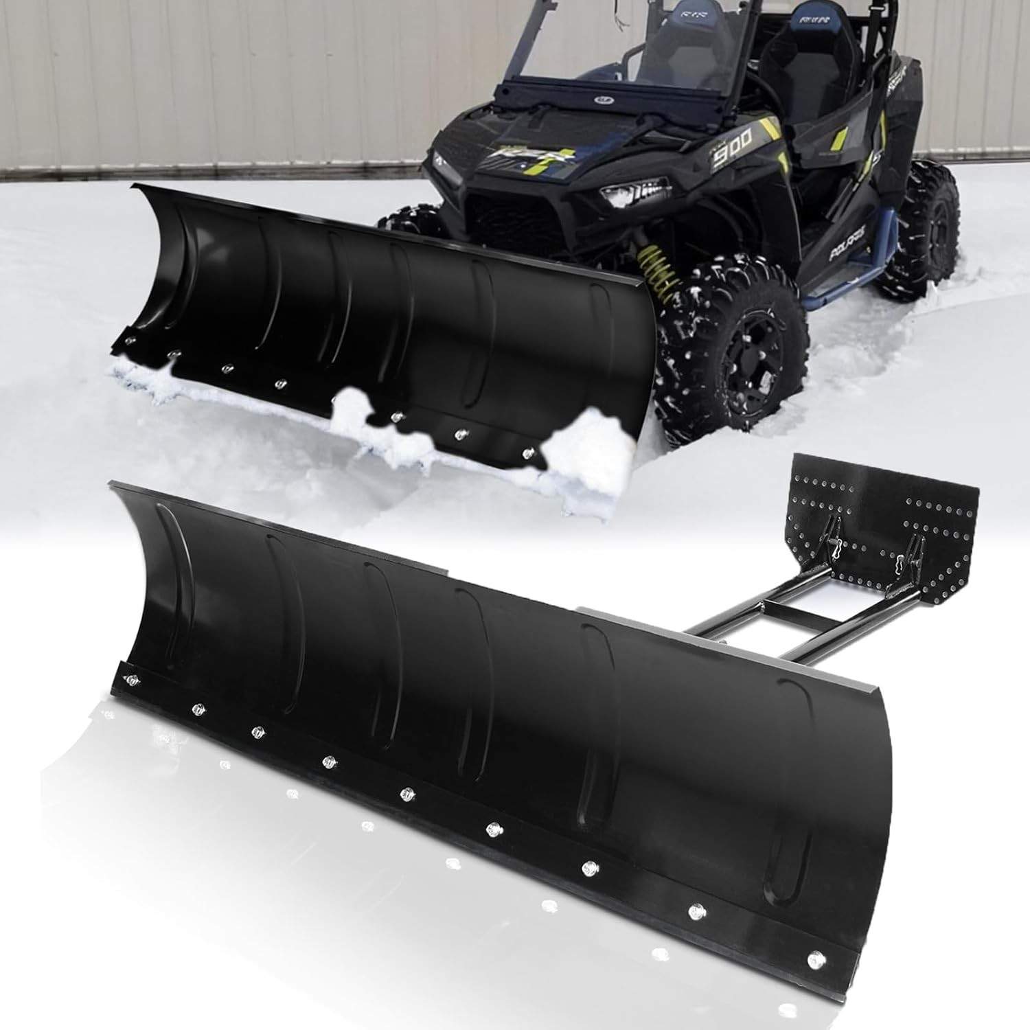 For Polaris Sportsman 335/400/450/500 Steel Blade ATV UTV 45″ inch Snow Plow Kit