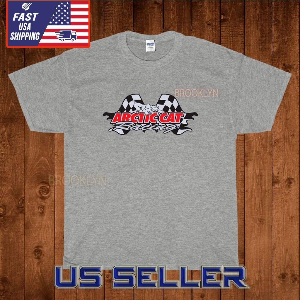 NEW SHIRT ARTIC CAT SNOWMOBILE RACING LOGO UNISEX FUNNY AMERICAN SIZE S-5XL 1
