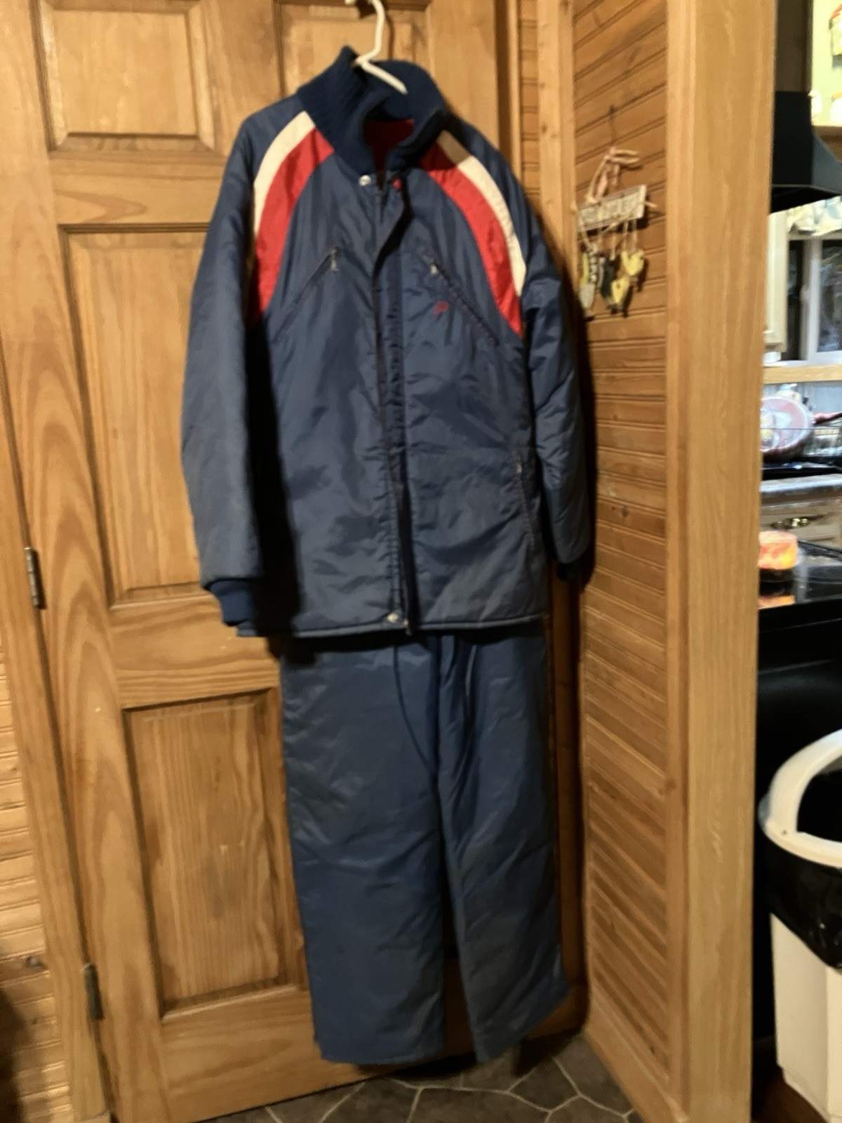 Vintage Polaris Snowmobile Jacket And Bibs Men’s Size Large