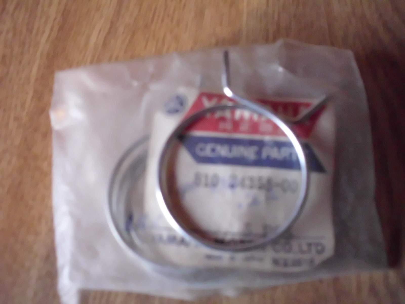 Yamaha Snowmobile 1970-71 SL SW GPX Fuel Tank Pipe Clamp NEW OEM 810-24358