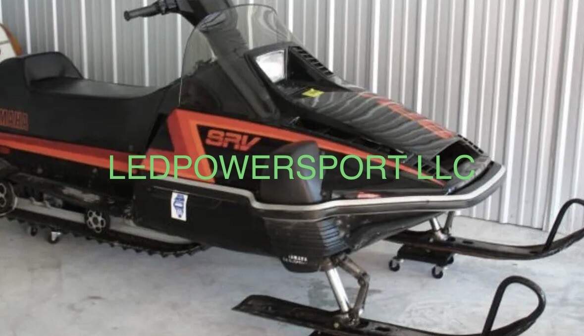 1989 YAMAHA SRV LED Headlight Upgrade Kit Plug & Play SOLD BY SNOWMOBILER