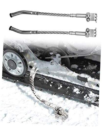 ??? Snowmobile Ice Scratcher Kit Fit for Polaris/Arctic Cat/Ski-doo, Left