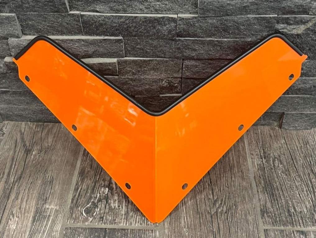 NEW OEM POLARIS SNOWMOBILE 2014 SWITCHBACK LOW WINDSHIELD, ORANGE – 2879101