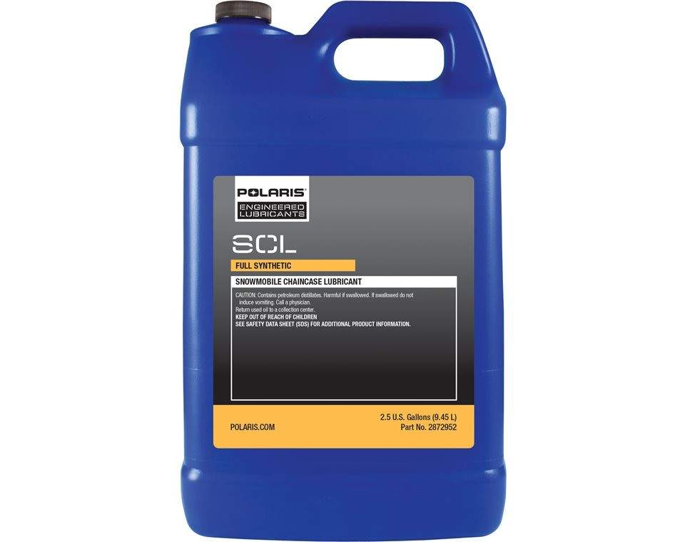 Polaris Snowmobile SCL Full Synthetic Chaincase Lubricant, Genuine OEM – 2872952