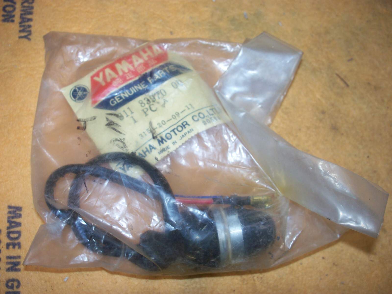 Yamaha Snowmobile SL SW TL TW EL Electric Start Switch Button NEW OEM 811-83970