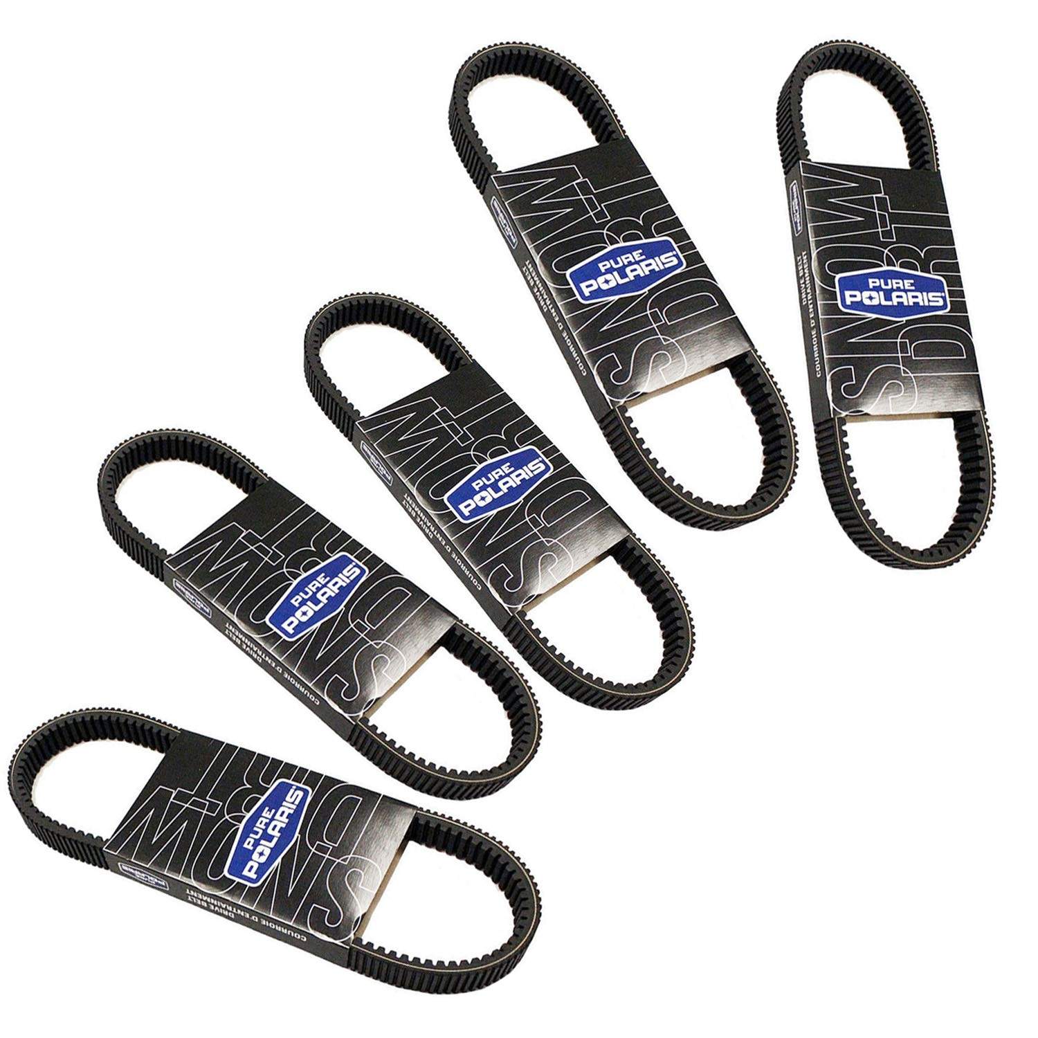 Polaris Snowmobile OEM Drive Belt, QTY 5, 3211070