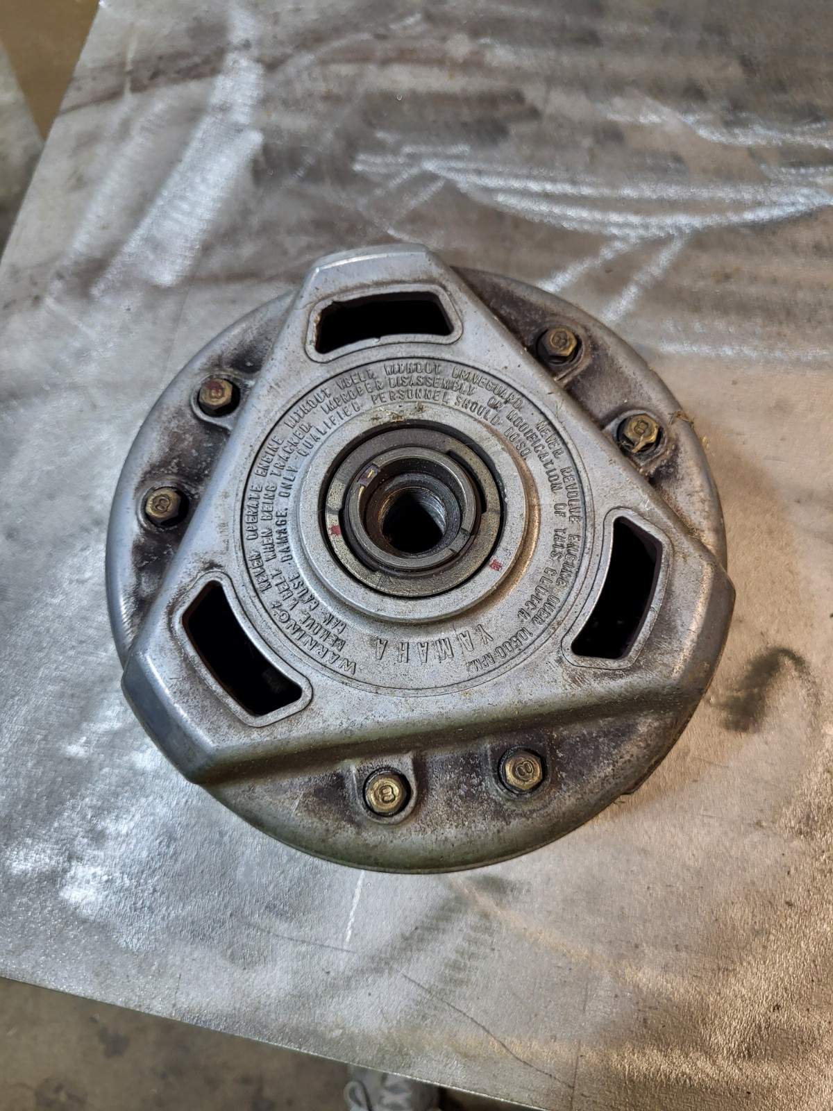 Vintage Yamaha Snowmobile SS 440 Primary Clutch