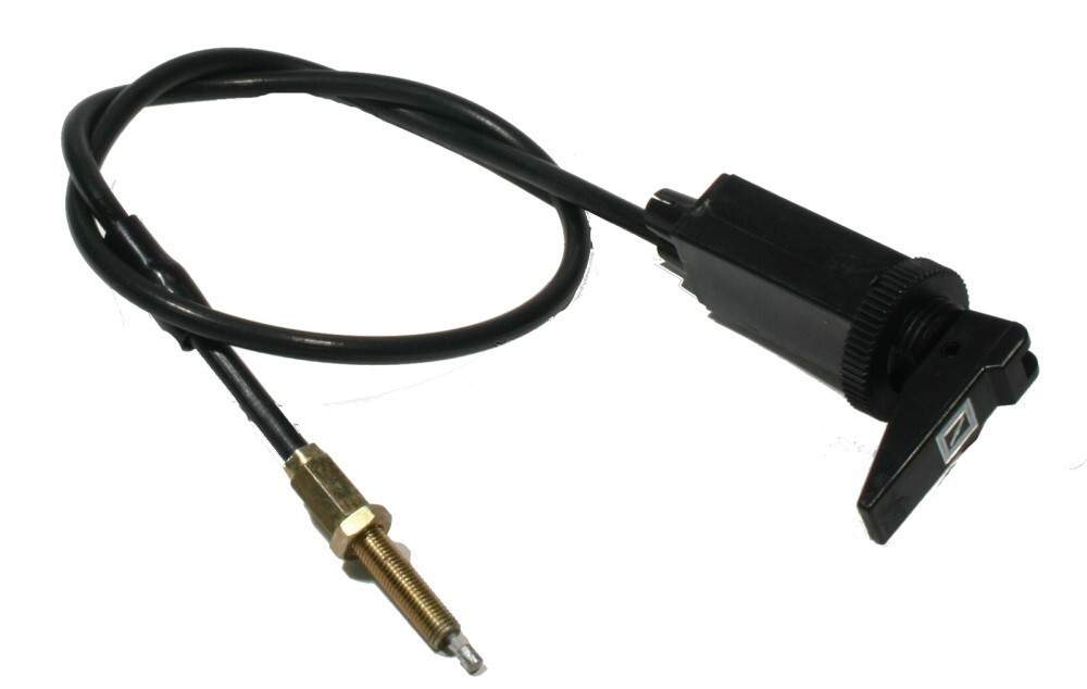 New 24-1/2″ Single Mikuni Choke Control Cable – Fits Many Snowmobiles