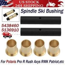 2 x For Polaris Snowmobile Spindle Ski Bushing 5438460 5136910 Pro R Rush Axys