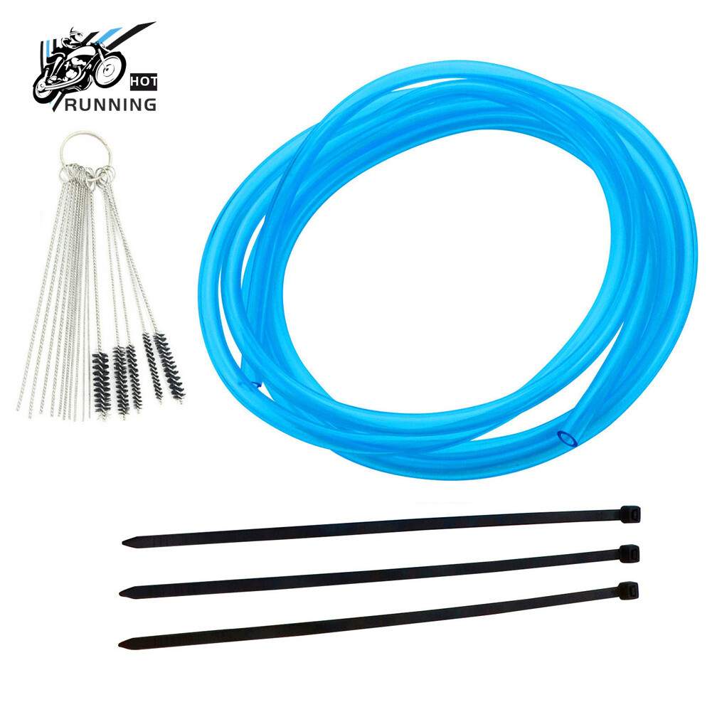 Fit For Polaris Snowmobile Carburetor Gas Tank Petcock Blue Fuel Line New