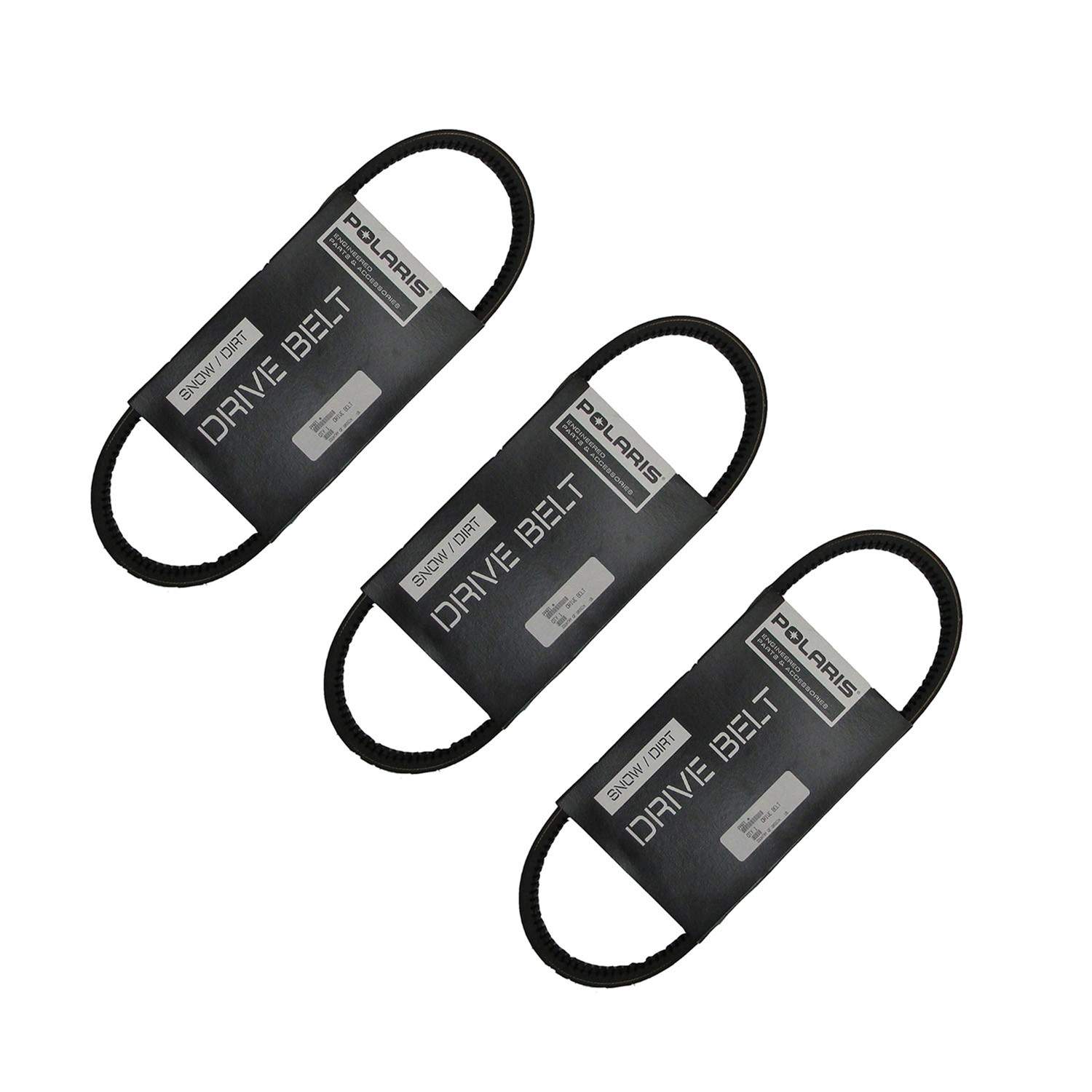 Polaris Snowmobile New OEM 3/PK Drive Belt, 3211080