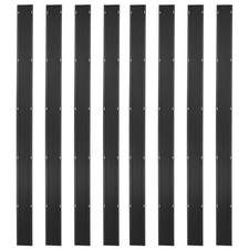 7′ 10″ L Black Ice Snowmobile Ski Carbide Glide Protector Guides – 8 pack