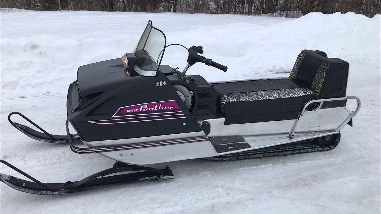 Vintage 1971 Arctic Cat Panther Snowmobile Kohler 399