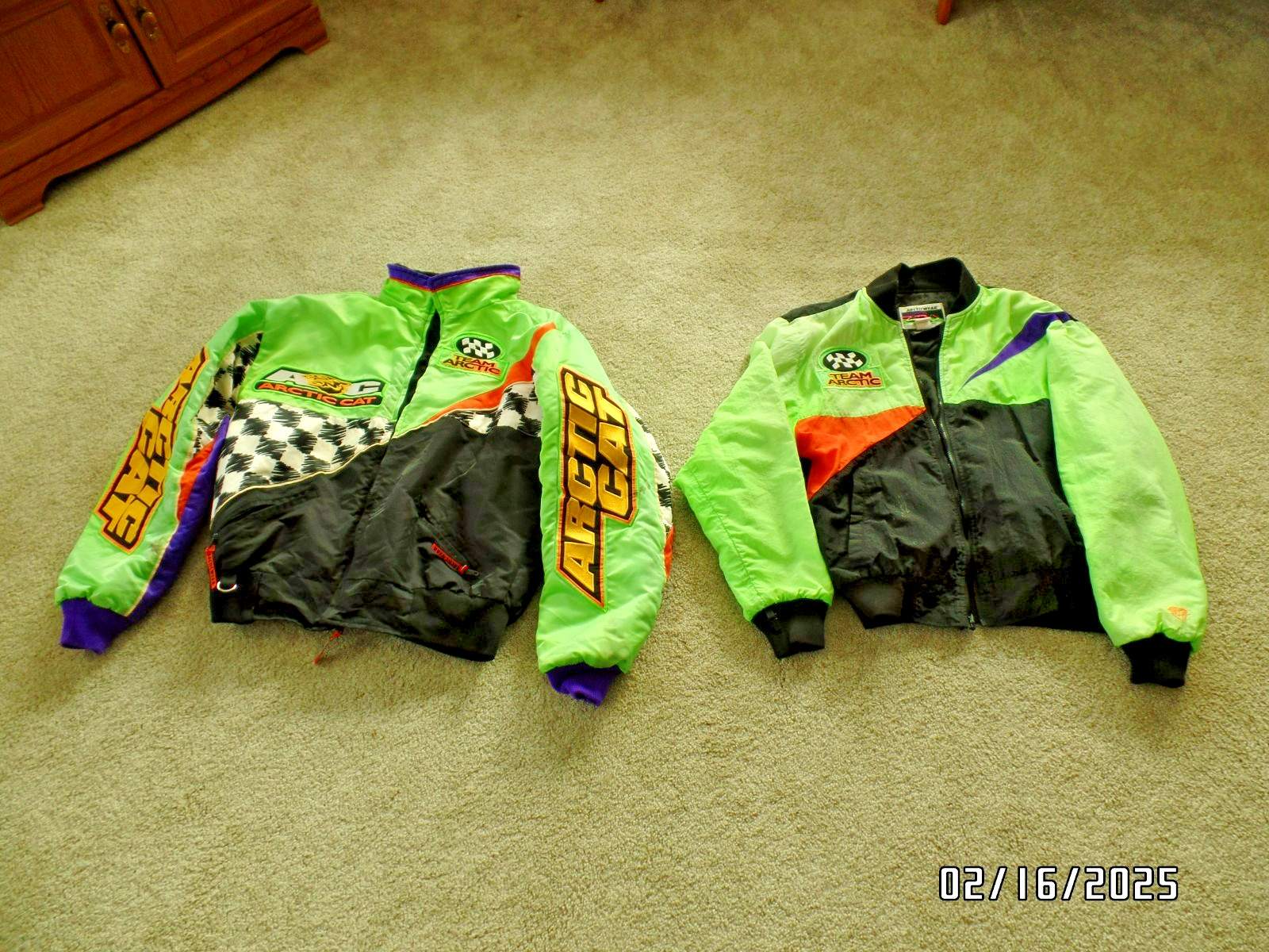 Vintage Artic Cat Racing Team 3 in 1 JACKET men’s M Snowmobile MN USA