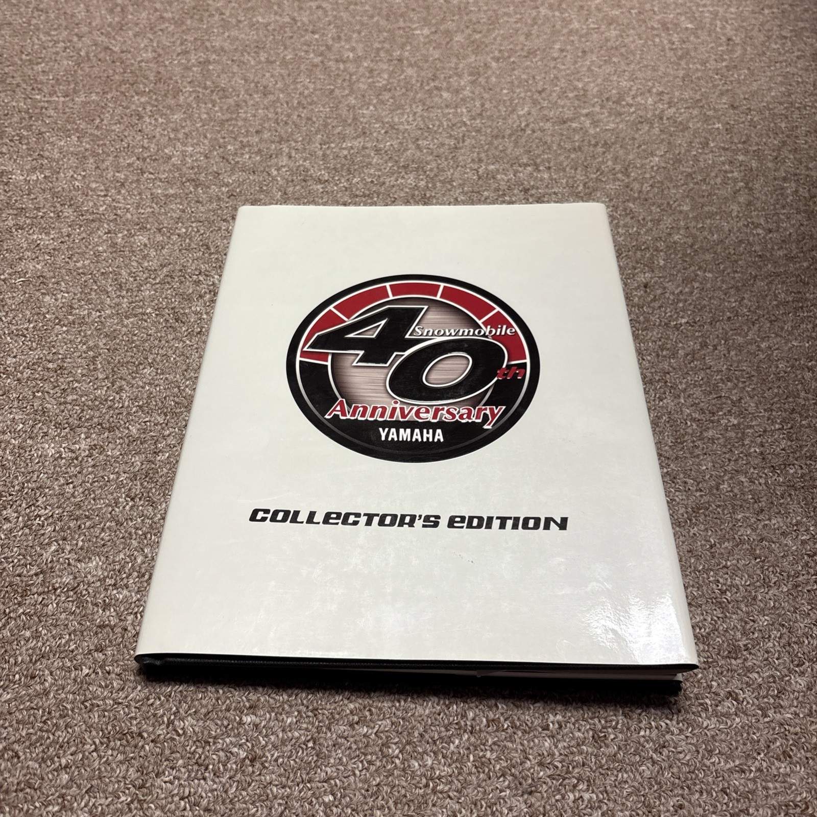 Yamaha Snowmobile 40th Anniversary Collectors Edition Book