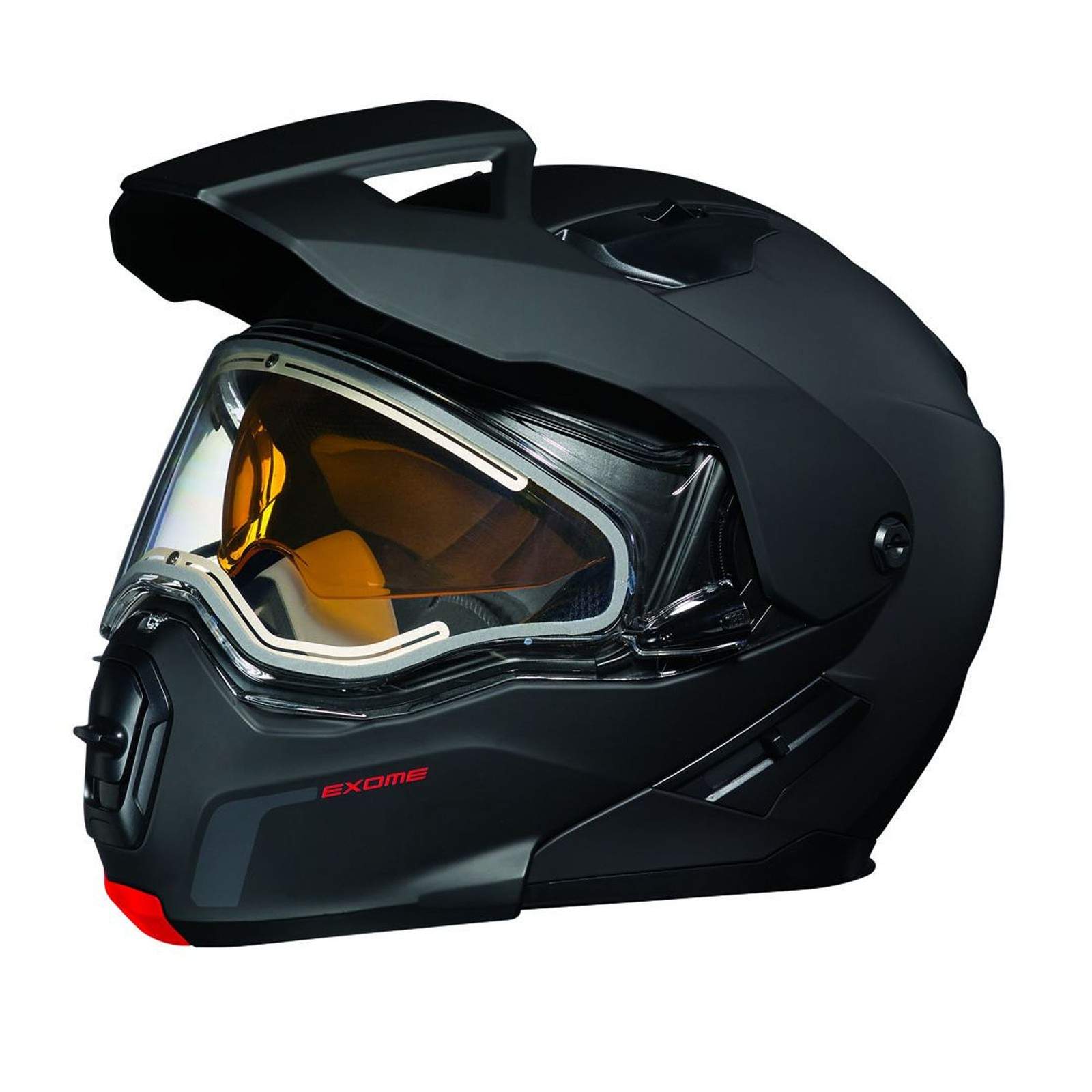 Ski-Doo Exome Sport Radiant Snowmobile Helmet (DOT) Heated Visor Charcoal Grey
