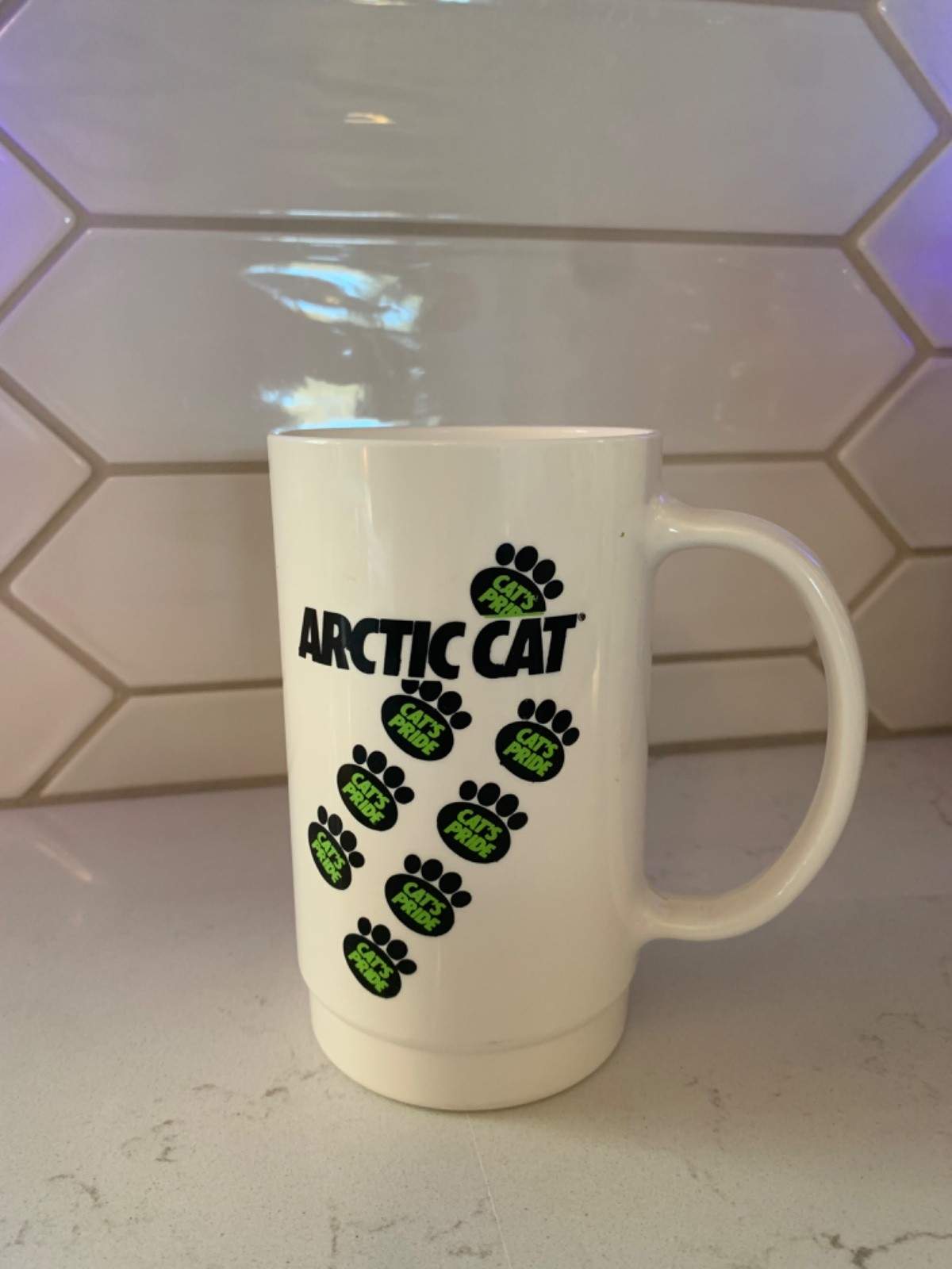 Artic Cat Cat’s Pride tall plastic mug