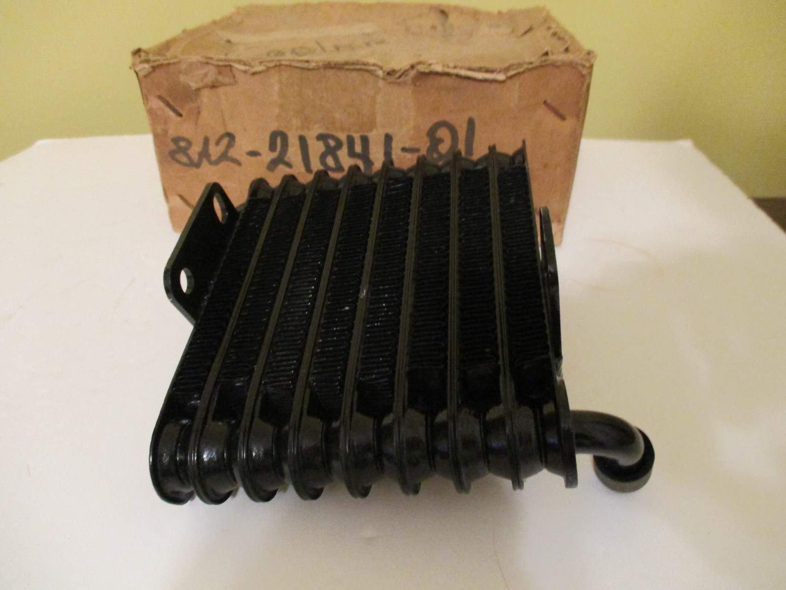 RARE-YAMAHA SNOWMOBILE OIL TANK COOLER 1976 PR 440 IN BOX