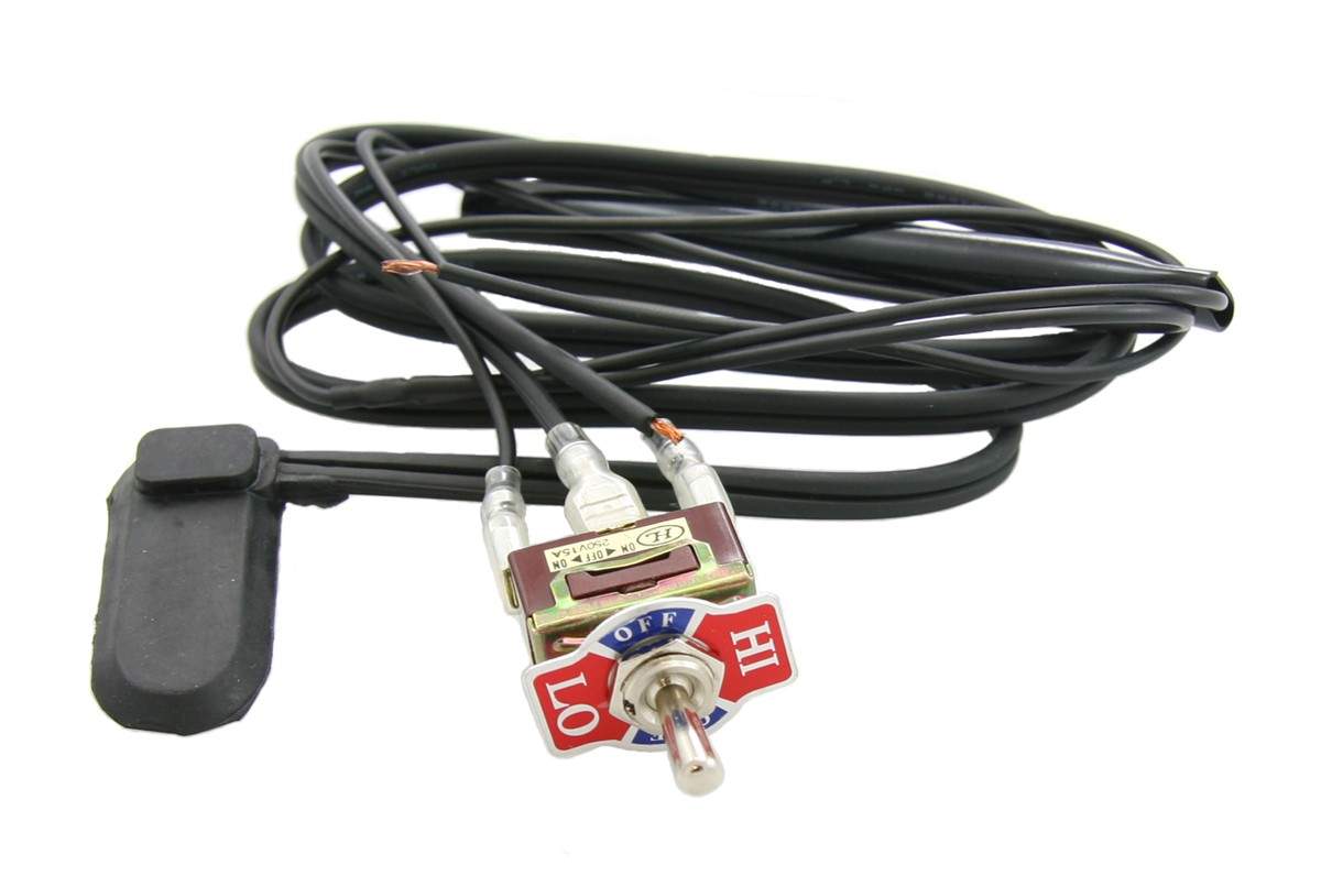 SPI Snowmobile Electric Thumb Warmer Kit Adjustable Heat Over the Lever Design