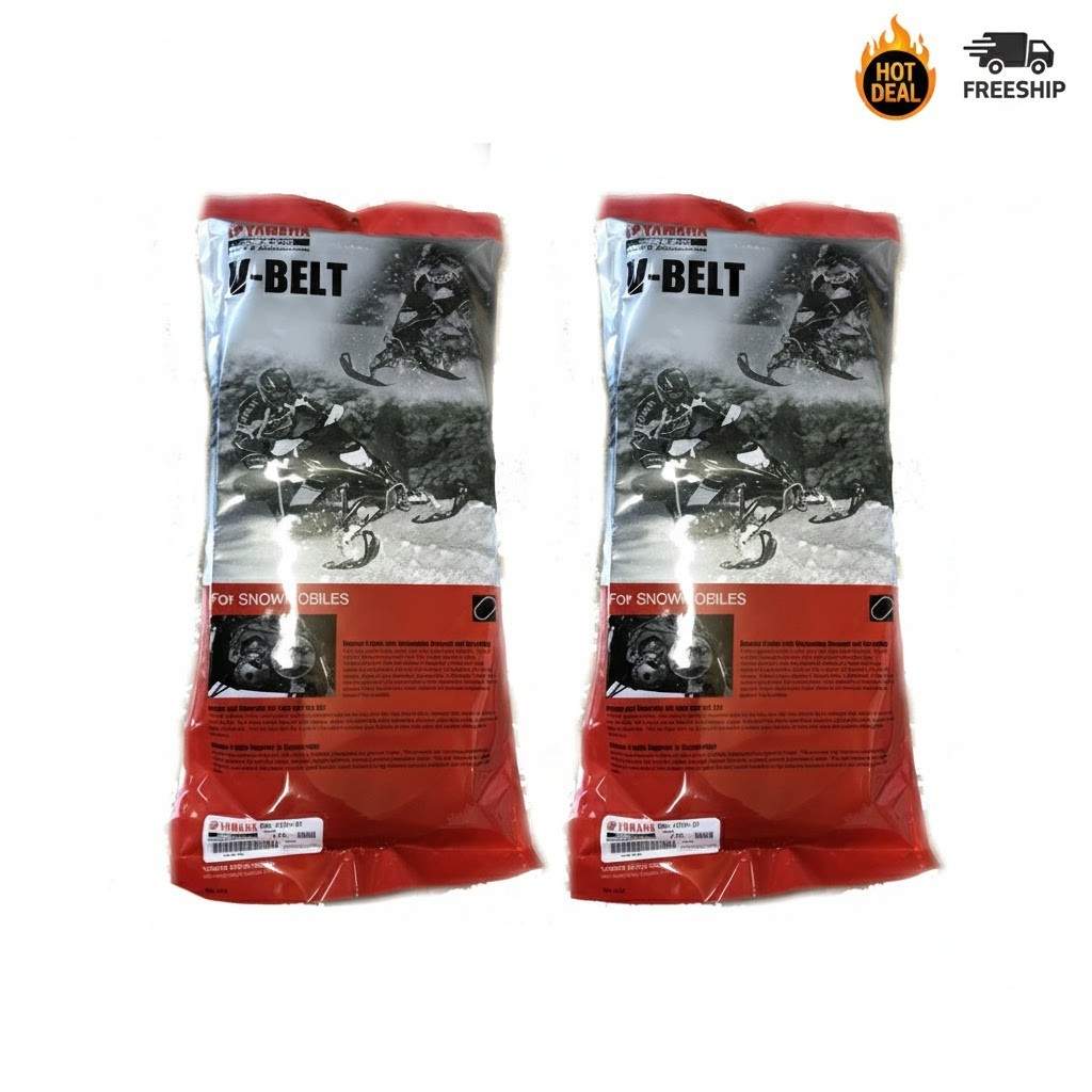 OEM Yamaha 2 Pack of Snowmobile Drive Belt APEX NYTRO VECTOR 8DN-17641-01-00