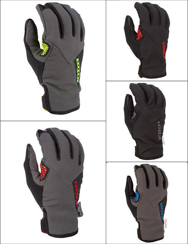 KLIM Inversion Windproof Snowmobile Gloves