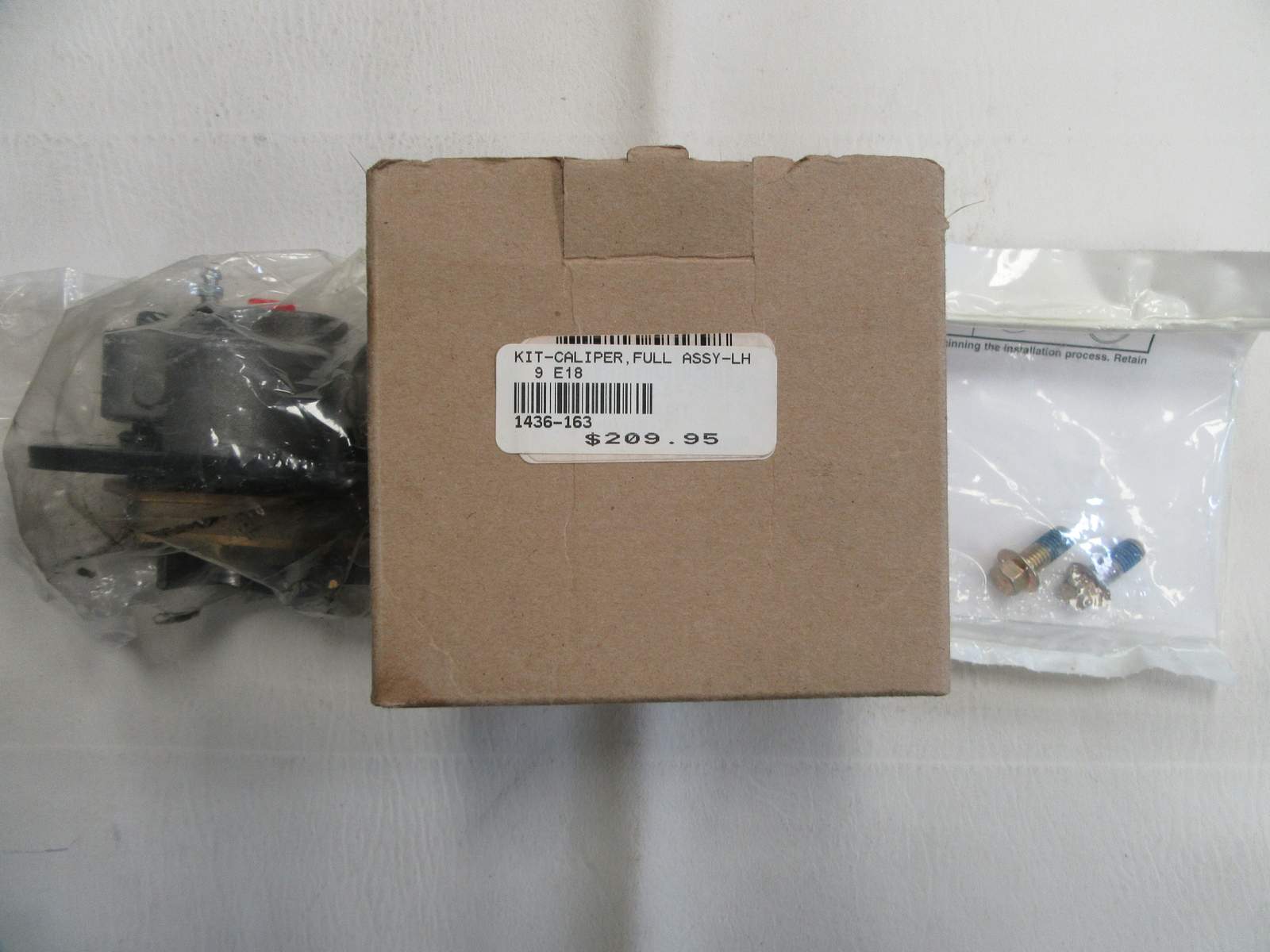 ARTIC CAT BRAKE CALIPER W / PADS LEFT FULL ASSEMBLY 1436-163 ATV