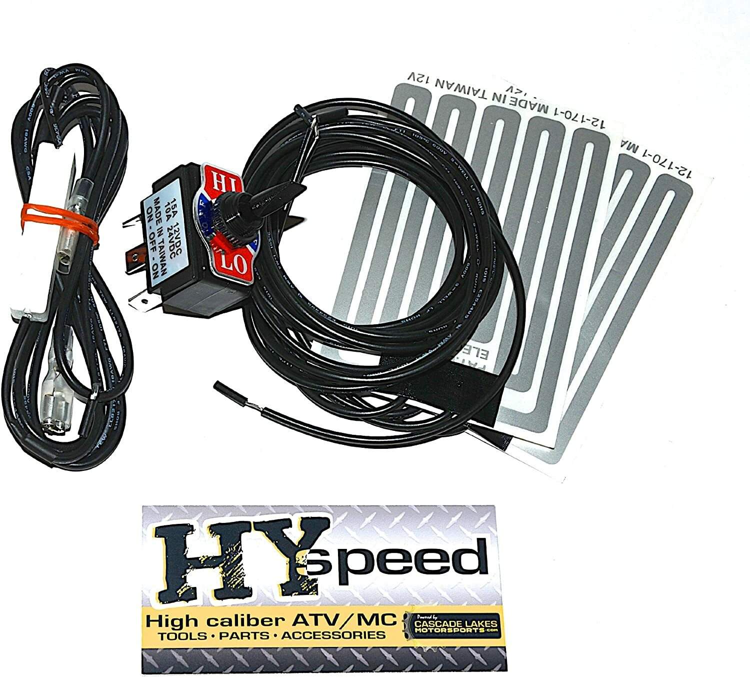 HYspeed Grip Heater Kit Warmer Motorcycle ATV Snowmobile Set Heated NEW
